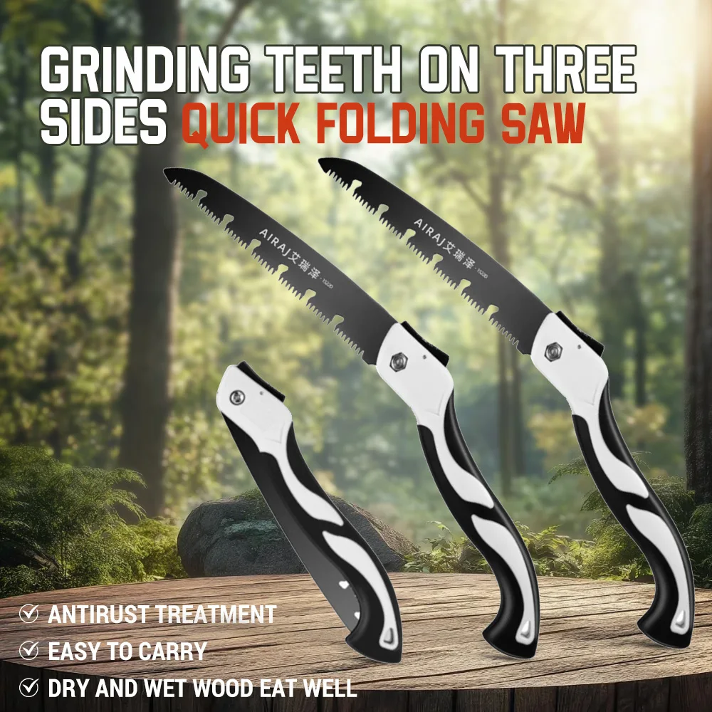 Garden Hand Trowel - Folding Hand Saw Multifunctional Outdoor Logging