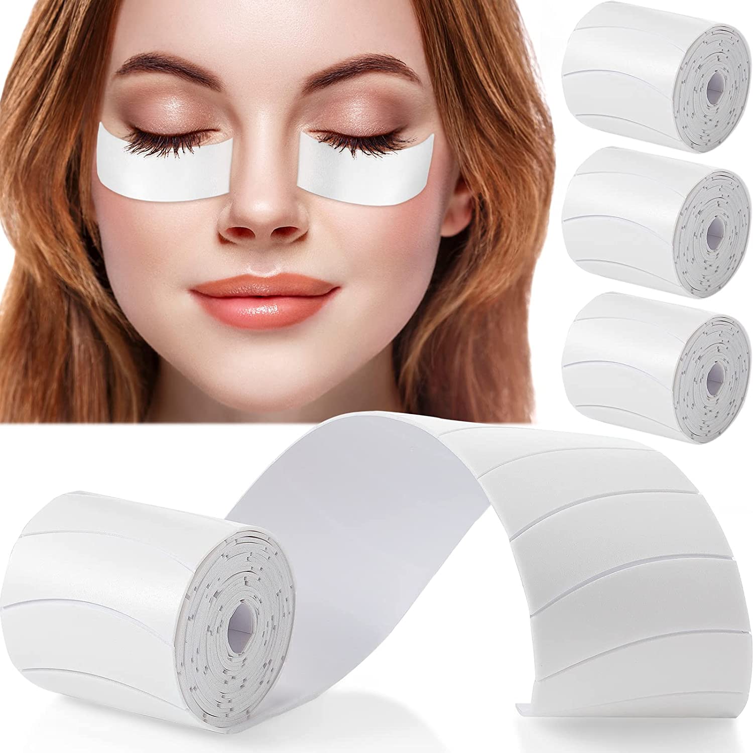 110PCS/roll Foam Eye Pads Eye  - Grafting Tape ulasan dan harga