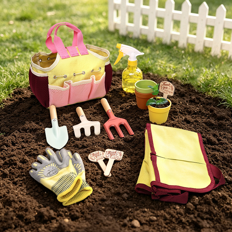 Kids Garden Tool Set Pretend P - Gardening Tools Set Gift ulasan dan harga