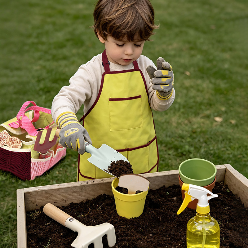Kids Garden Tool Set Pretend P - Gardening Tools Set Gift ulasan dan harga