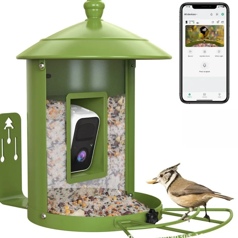 AI intelligent bird feeder wit - Gardening Tools With Definition ulasan dan harga