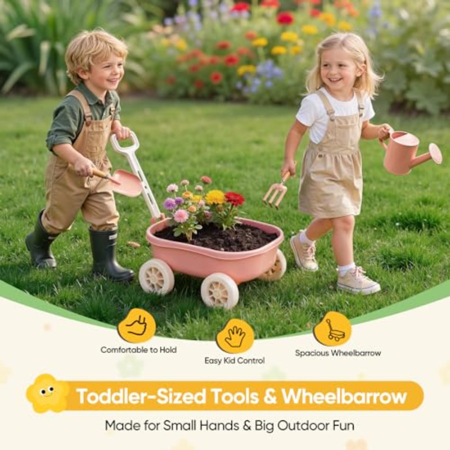 Gardening Set with Wheelbarrow - Gardening Tools Japan ulasan dan harga