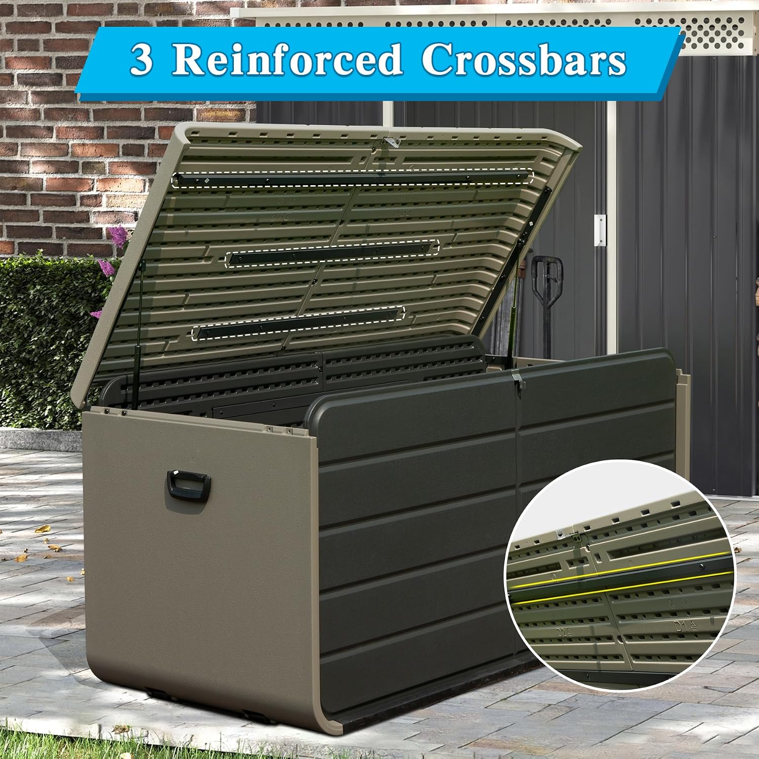 Indoor Outdoor Storage Box 200 - Gardening Tools Rack ulasan dan harga