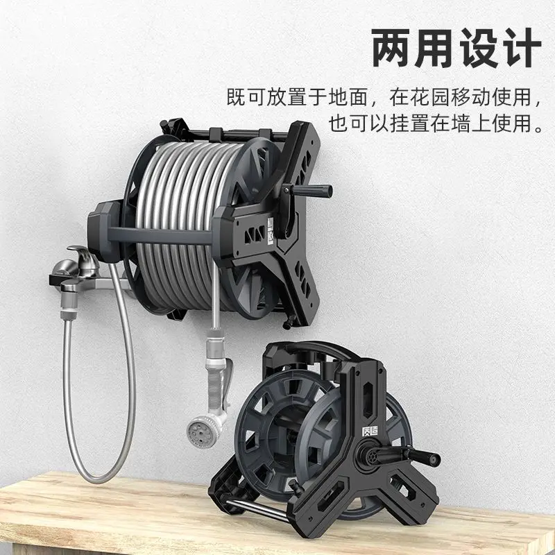 Premium Color Random Hose Reel - Gardening Tools Rack ulasan dan harga
