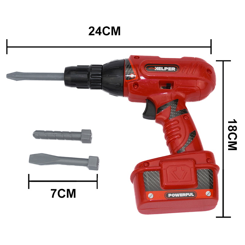 Tools Toys Electric Drill BO S - Gardening Tools Set Gift ulasan dan harga