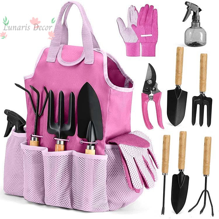 9-piece outdoor garden tool ki - Gardening Tools Set Gift ulasan dan harga
