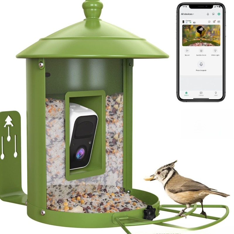 AI intelligent bird feeder wit - Gardening Tools With Definition ulasan dan harga