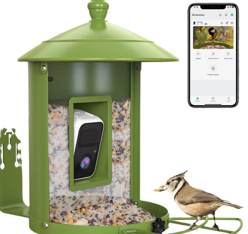 AI intelligent bird feeder wit - Gardening Tools With Definition ulasan dan harga