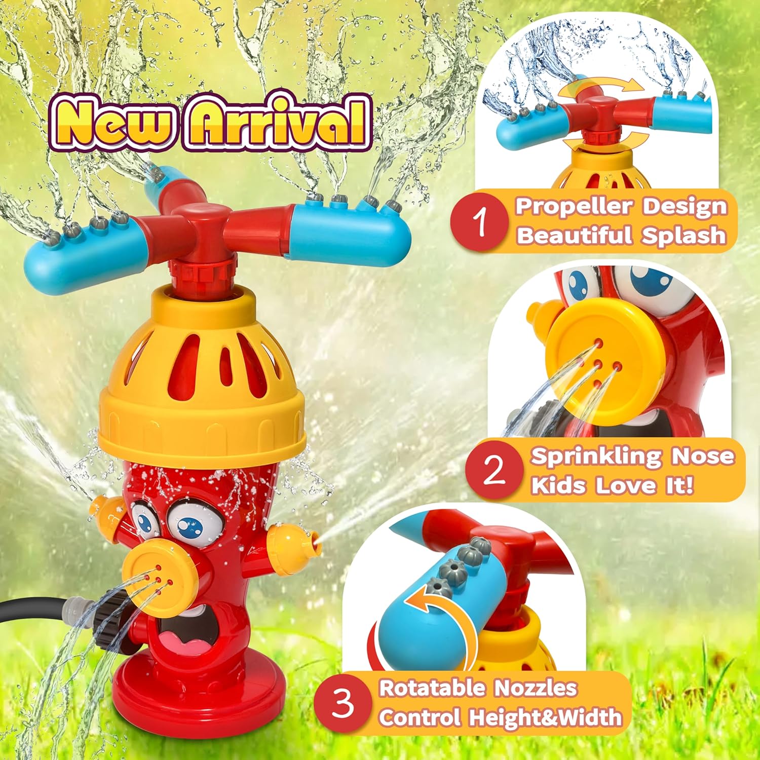 Water Spray Toy Hydrant Sprink - Gardening Tools 2 Year Old ulasan dan harga