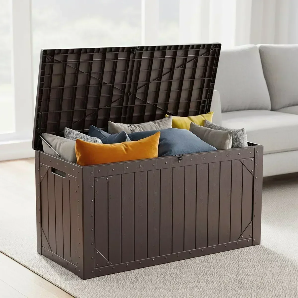 Large Waterproof Patio Storage - Gardening Tools Organizer ulasan dan harga