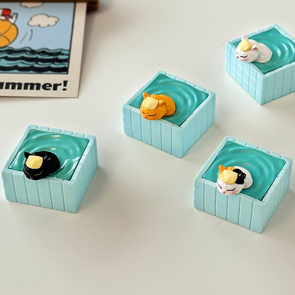 Mini Shower Cat Ornament Minia - Gardening Tools 2 Year Old ulasan dan harga