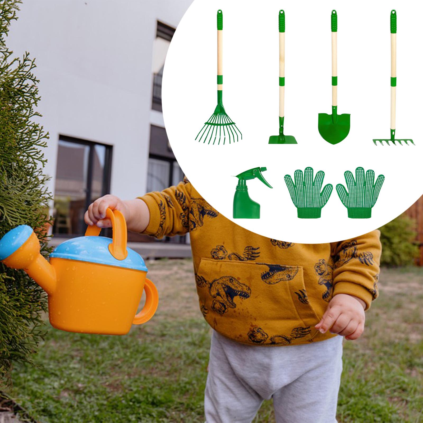 6x Kids Gardening Tools Set Ou - Gardening Tools Set Gift ulasan dan harga