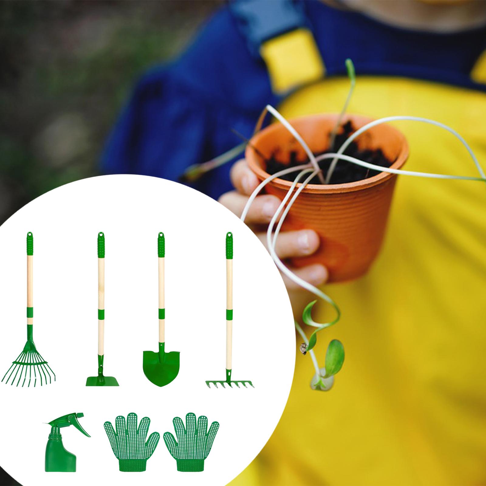 6x Kids Gardening Tools Set Ou - Gardening Tools Set Gift ulasan dan harga