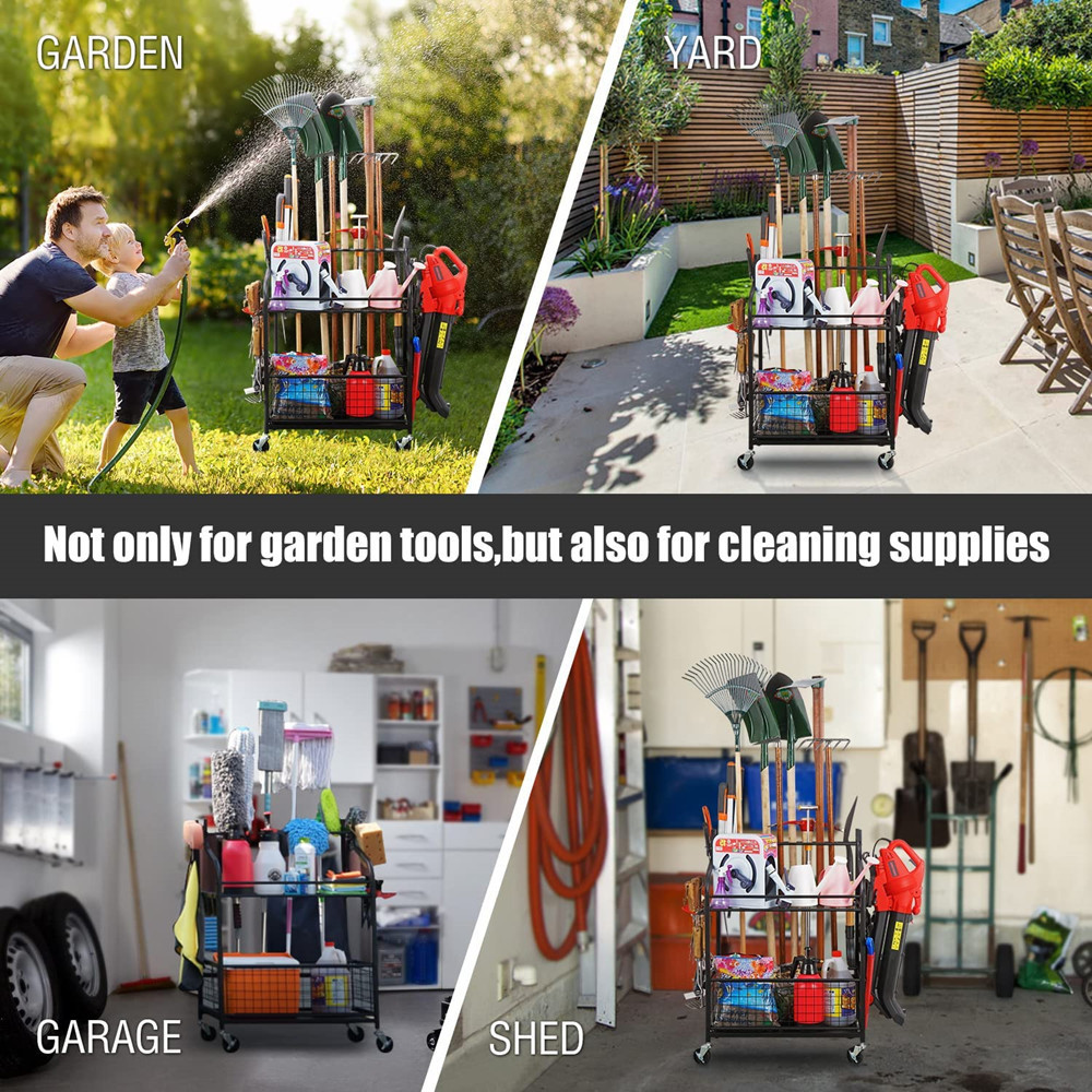 Garden Tool Organizer Yard Too - Gardening Tools Organizer ulasan dan harga