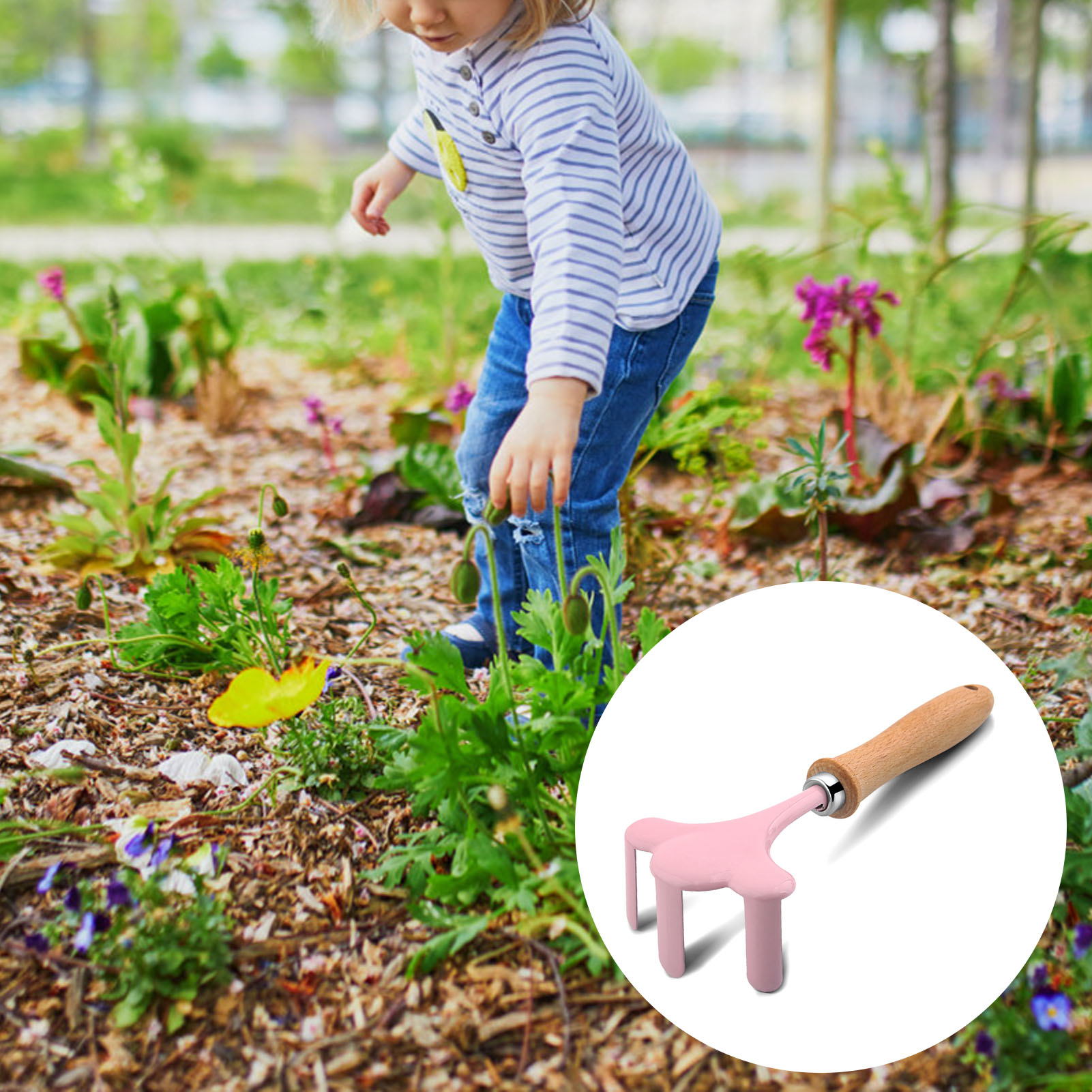 Little Gardener Tool Set Color - Gardening Tools Set Gift ulasan dan harga