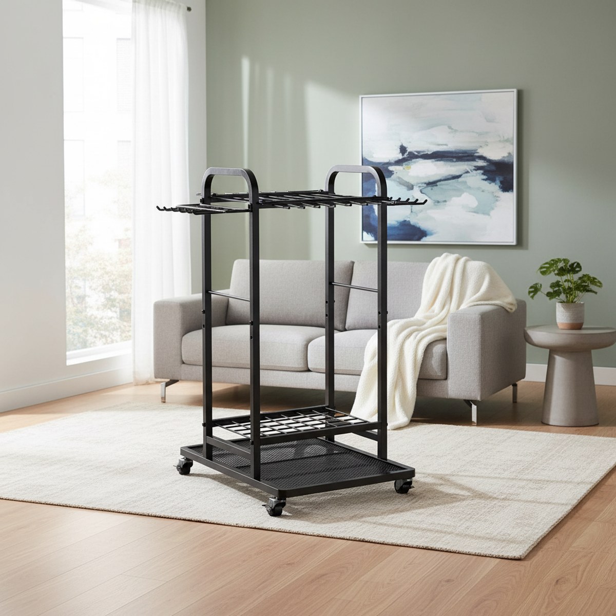 Heavy Duty Garden Tool Cart 3  - Gardening Tools Rack ulasan dan harga