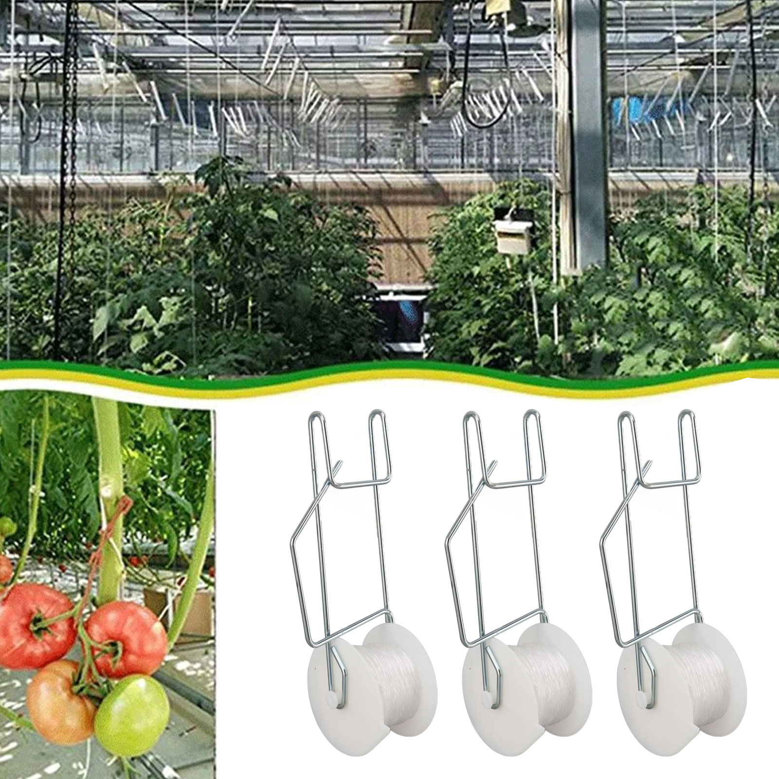 6-50pcs Tomato Support Hooks T - Essential Gardening Tools ulasan dan harga