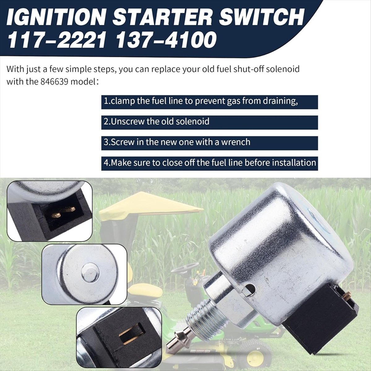 AT16 846639 Shut-Off Solenoid  - Gardening Hand Tools B&Q ulasan dan harga