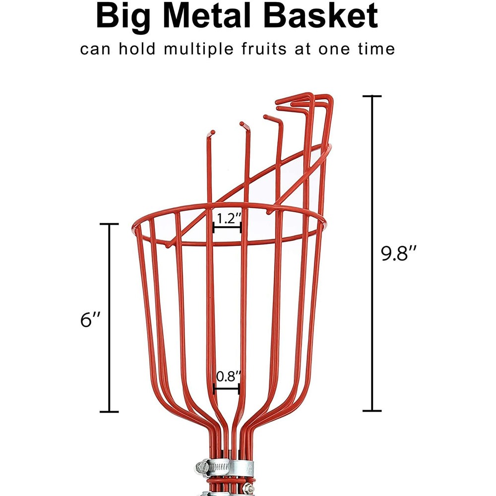 260cm Fruit Picker, Adjustable - Gardening Tools Organizer ulasan dan harga